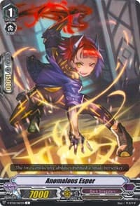 Anomalous Esper - V-BT02 : Strongest! Team AL4 - Cardfight Vanguard card