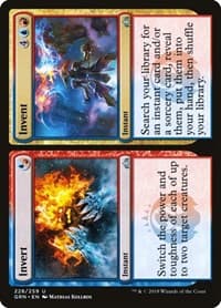 Invert // Invent - Guilds of Ravnica - Magic: The Gathering card