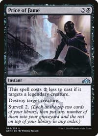 Price of Fame - Guilds of Ravnica - Magic: The Gathering card