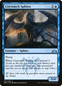 Citywatch Sphinx - Guilds of Ravnica - Magic: The Gathering card