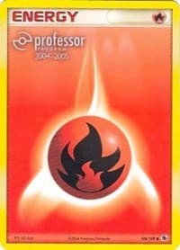 Fire Energy (2004-2005) - Professor Program Promos - Pokemon card