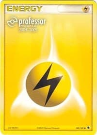 Lightning Energy (2004-2005) - Professor Program Promos - Pokemon card