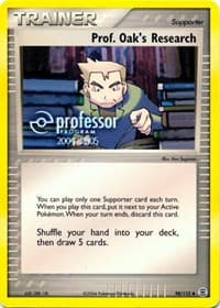Prof. Oak's Research (2004-2005) - Professor Program Promos - Pokemon card