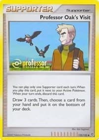 Professor Oak's Visit (2008-2009) - Professor Program Promos - Pokemon card