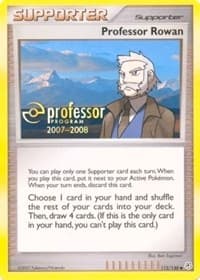 Professor Rowan (2007) - Professor Program Promos - Pokemon card