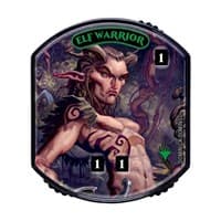 Relic Tokens: Lineage Collection - Elf Warrior - Ultra Pro Tokens - Life Counters card