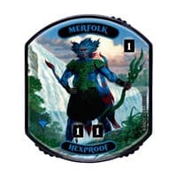 Relic Tokens: Lineage Collection - Merfolk (Hexproof) - Ultra Pro Tokens - Life Counters card