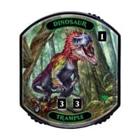 Relic Tokens: Lineage Collection - Dinosaur (Trample) - Ultra Pro Tokens - Life Counters card