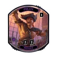 Relic Tokens: Lineage Collection - Pirate - Ultra Pro Tokens - Life Counters card
