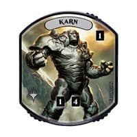 Relic Tokens: Lineage Collection - Karn - Ultra Pro Tokens - Life Counters card