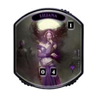 Relic Tokens: Lineage Collection - Liliana - Ultra Pro Tokens - Life Counters card