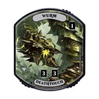 Relic Tokens: Lineage Collection - Wurm (Deathtouch) - Ultra Pro Tokens - Life Counters card