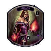 Relic Tokens: Lineage Collection - Liliana (Steve Argyle) - Ultra Pro Tokens - Life Counters card