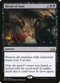 Ritual of Soot - Guilds of Ravnica - Magic: The Gathering card