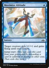 Maximize Altitude - Guilds of Ravnica - Magic: The Gathering card