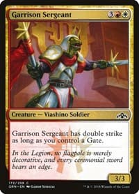 Garrison Sergeant - Guilds of Ravnica - Magic: The Gathering card