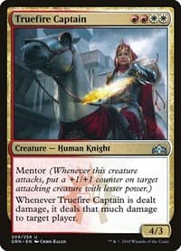 Truefire Captain - Guilds of Ravnica - Magic: The Gathering card