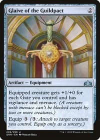 Glaive of the Guildpact - Guilds of Ravnica - Magic: The Gathering card