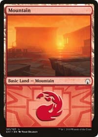 Mountain (101) - Guilds of Ravnica: Guild Kits - Magic: The Gathering card
