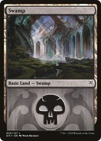 Swamp (025) - Guilds of Ravnica: Guild Kits - Magic: The Gathering card