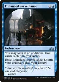 Enhanced Surveillance - Guilds of Ravnica - Magic: The Gathering card