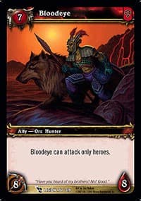 Bloodeye - March of the Legion - WoW card