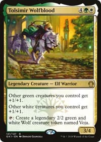 Tolsimir Wolfblood - Guilds of Ravnica: Guild Kits - Magic: The Gathering card