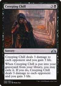 Creeping Chill - Guilds of Ravnica - Magic: The Gathering card