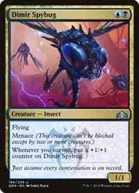 Dimir Spybug - Guilds of Ravnica - Magic: The Gathering card