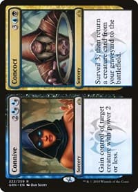 Connive // Concoct - Guilds of Ravnica - Magic: The Gathering card