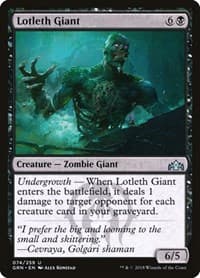 Lotleth Giant - Guilds of Ravnica - Magic: The Gathering card