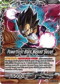 Black Masked Saiyan // Powerthirst Black Masked Saiyan - Miraculous Revival - Dragon Ball Super: Masters card