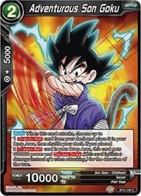 Adventurous Son Goku - Miraculous Revival - Dragon Ball Super: Masters card