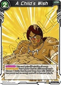 A Child's Wish - Miraculous Revival - Dragon Ball Super: Masters card