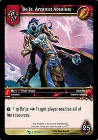 Bo'ja, Arcanist Absolute - March of the Legion - WoW card