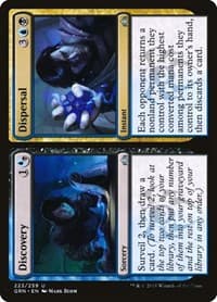 Discovery // Dispersal - Guilds of Ravnica - Magic: The Gathering card