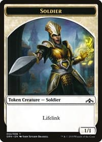 Soldier Token - Guilds of Ravnica - Magic: The Gathering card