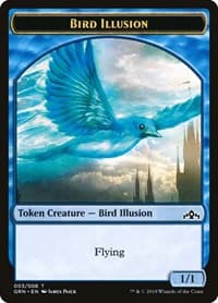 Bird Illusion Token - Guilds of Ravnica - Magic: The Gathering card
