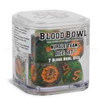Blood Bowl: Nurgle's Rotters Dice Set (7-Pack) - Warhammer Game Accessories - Warhammer Game Accessories card