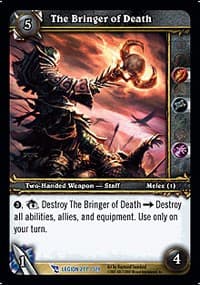 The Bringer of Death - March of the Legion - WoW card