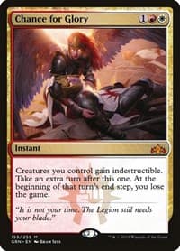 Chance for Glory - Guilds of Ravnica - Magic: The Gathering card