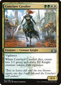 Conclave Cavalier - Guilds of Ravnica - Magic: The Gathering card