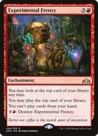 Experimental Frenzy - Guilds of Ravnica - Magic: The Gathering card