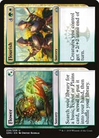 Flower // Flourish - Guilds of Ravnica - Magic: The Gathering card