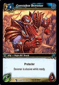 Caretaker Devonar - March of the Legion - WoW card