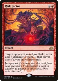 Risk Factor - Guilds of Ravnica - Magic: The Gathering card