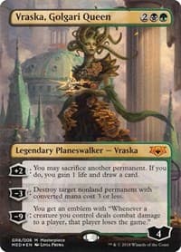 Vraska, Golgari Queen - Mythic Edition: Guilds of Ravnica - Magic: The Gathering card