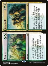 Assure // Assemble - Guilds of Ravnica - Magic: The Gathering card