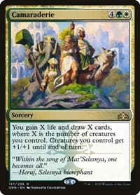Camaraderie - Guilds of Ravnica - Magic: The Gathering card
