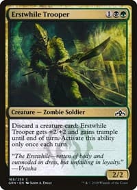 Erstwhile Trooper - Guilds of Ravnica - Magic: The Gathering card